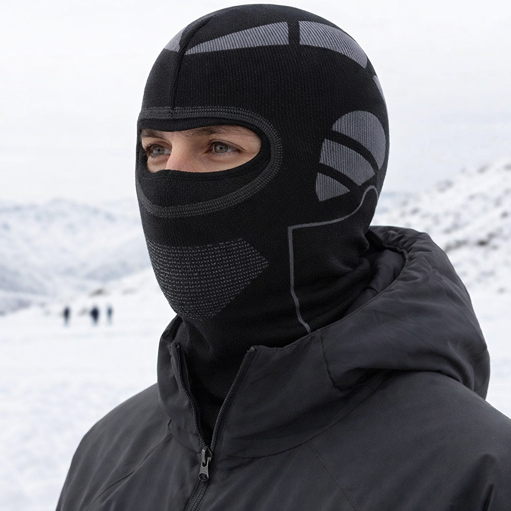 Unisex Thermal Full-Face Balaclava - tuulenkestäviin talviurheiluihin