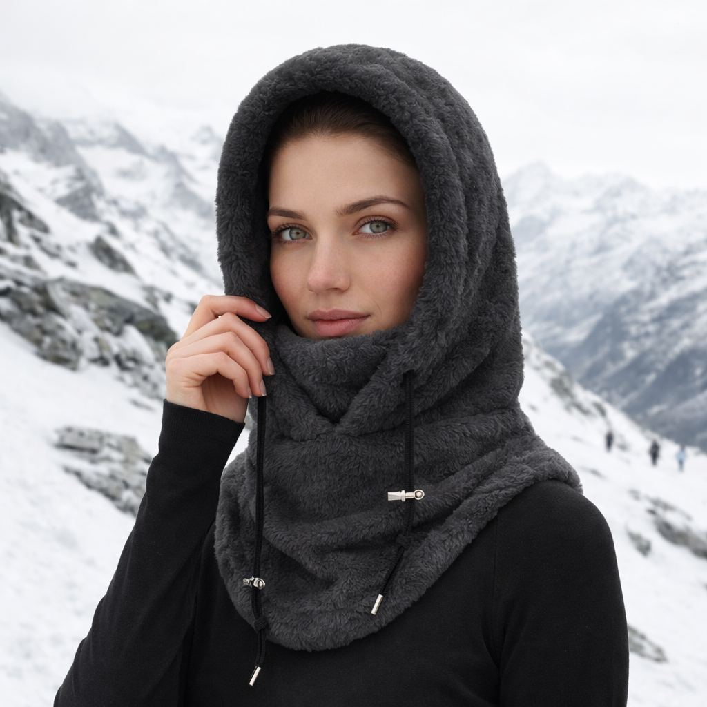 Unisex lämmin talvihattu - vuorattu hengittävä fleecevuori - miehille naisille