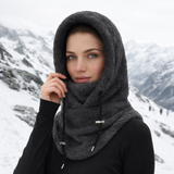 Unisex lämmin talvihattu - vuorattu hengittävä fleecevuori - miehille naisille