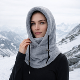 Unisex lämmin talvihattu - vuorattu hengittävä fleecevuori - miehille naisille