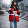 Women's Oversized Racing Jacket Streetwear