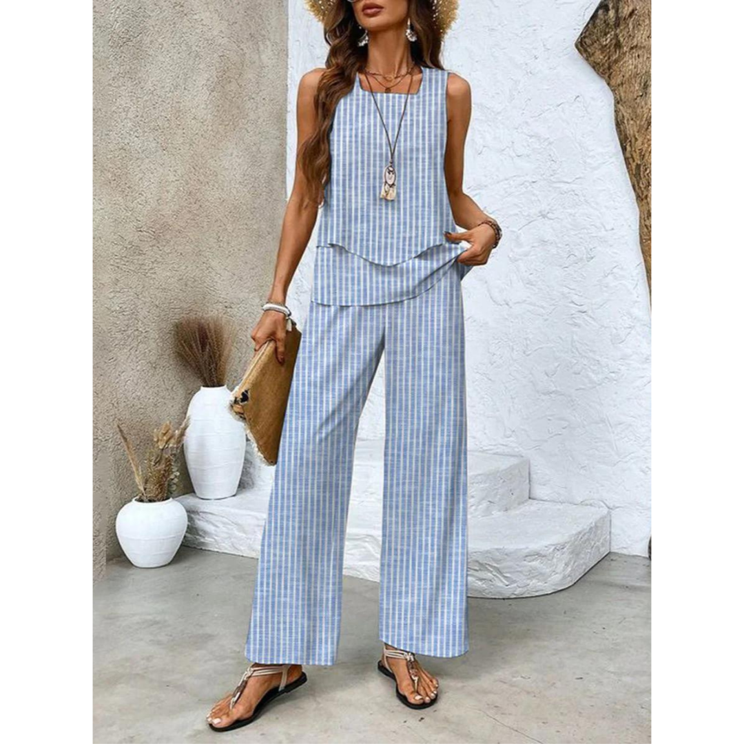 Sony - Tyylikäs kevyt kesäsetti naisille - Kompletti