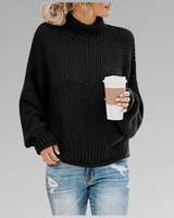 EMMA | Pusero korkealla kauluksella-Pullover-EmiyoSuomi