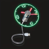 USB-pöytätuulettimen LED-kellonäyttö-jäähdytys-EmiyoSuomi