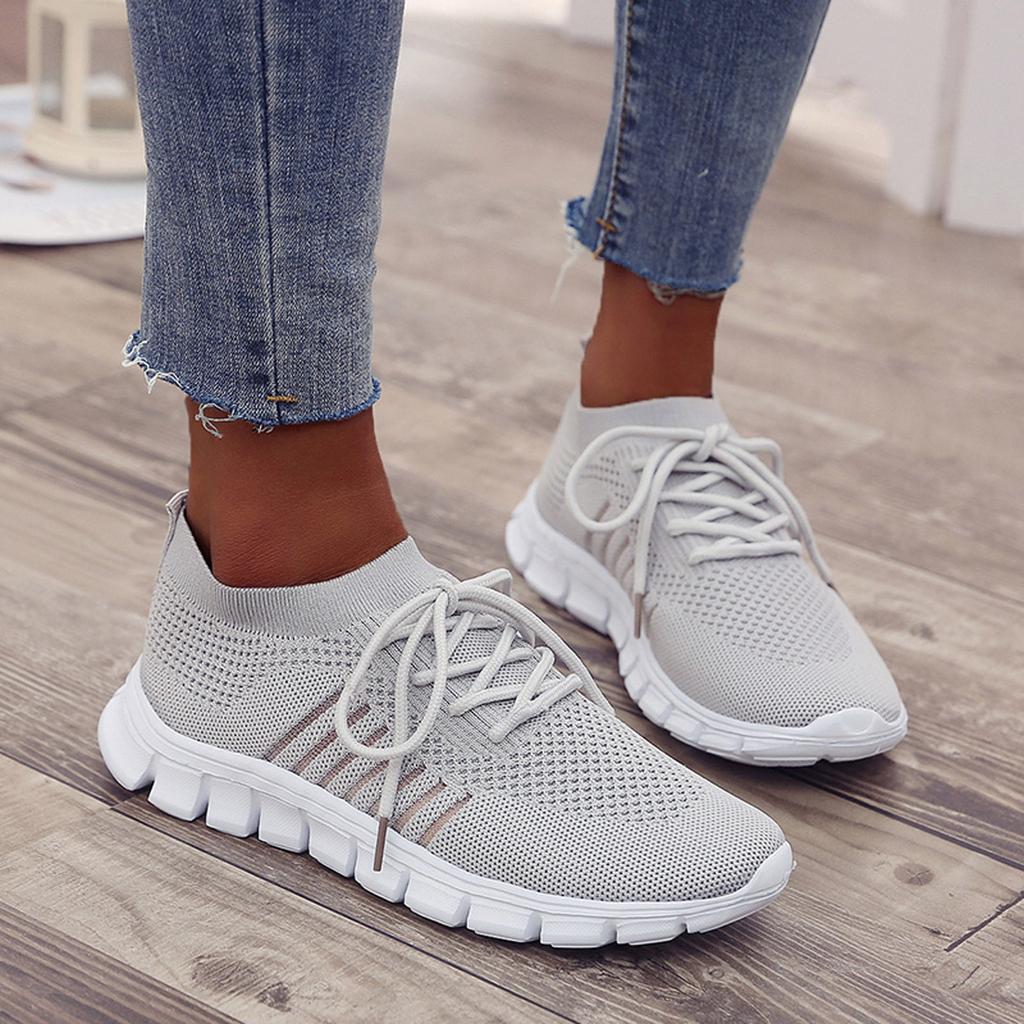 Naiset Orthopedic Flyknit Lenkkarit Tukeva