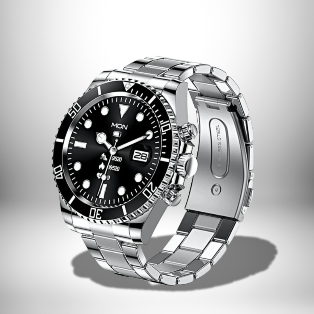 Max - Luxe Slimhorloge met Roestvrijstalen Band