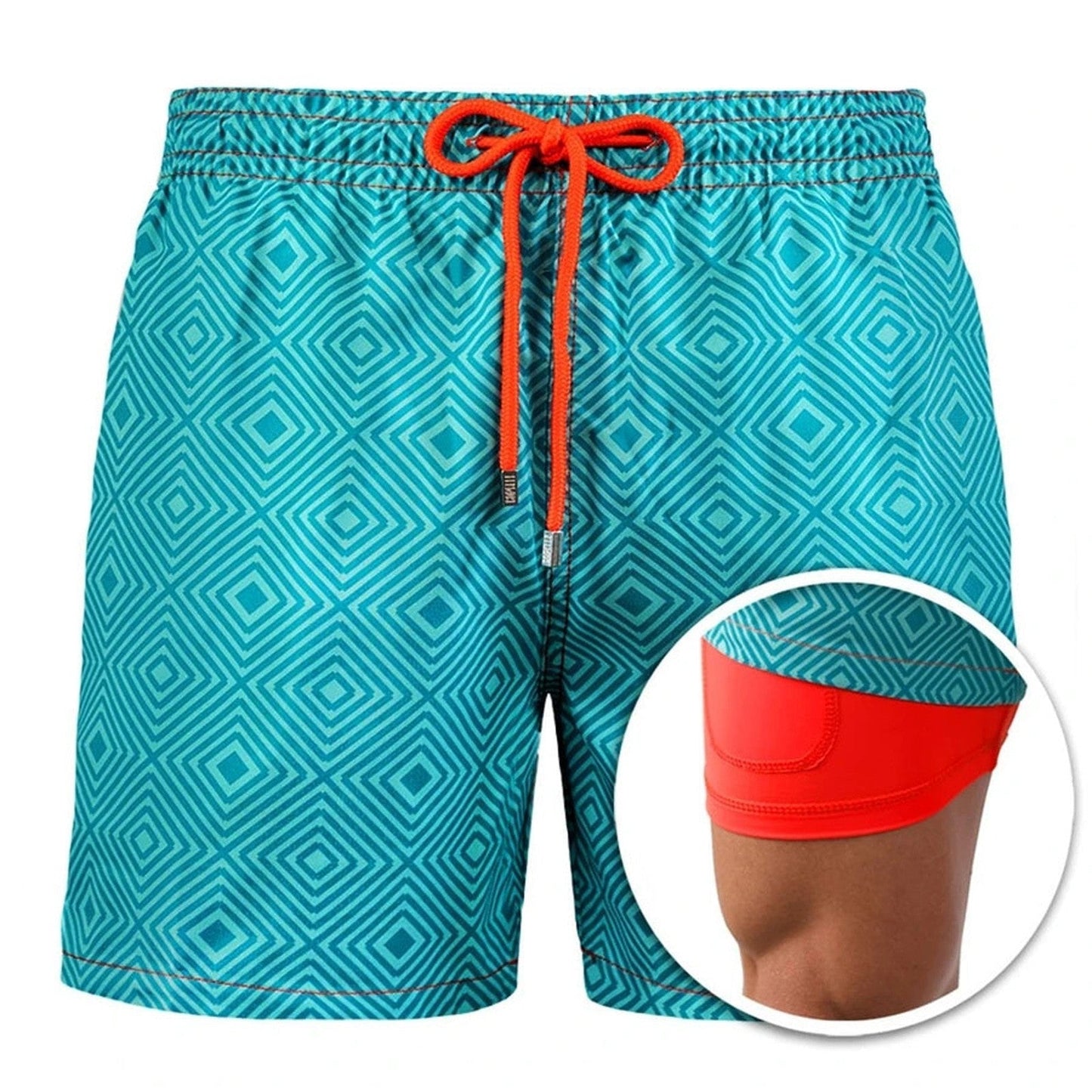Conrad – Lyhyt Polyesteri Kaksoiskerros-Miesten shortsit-EmiyoSuomi