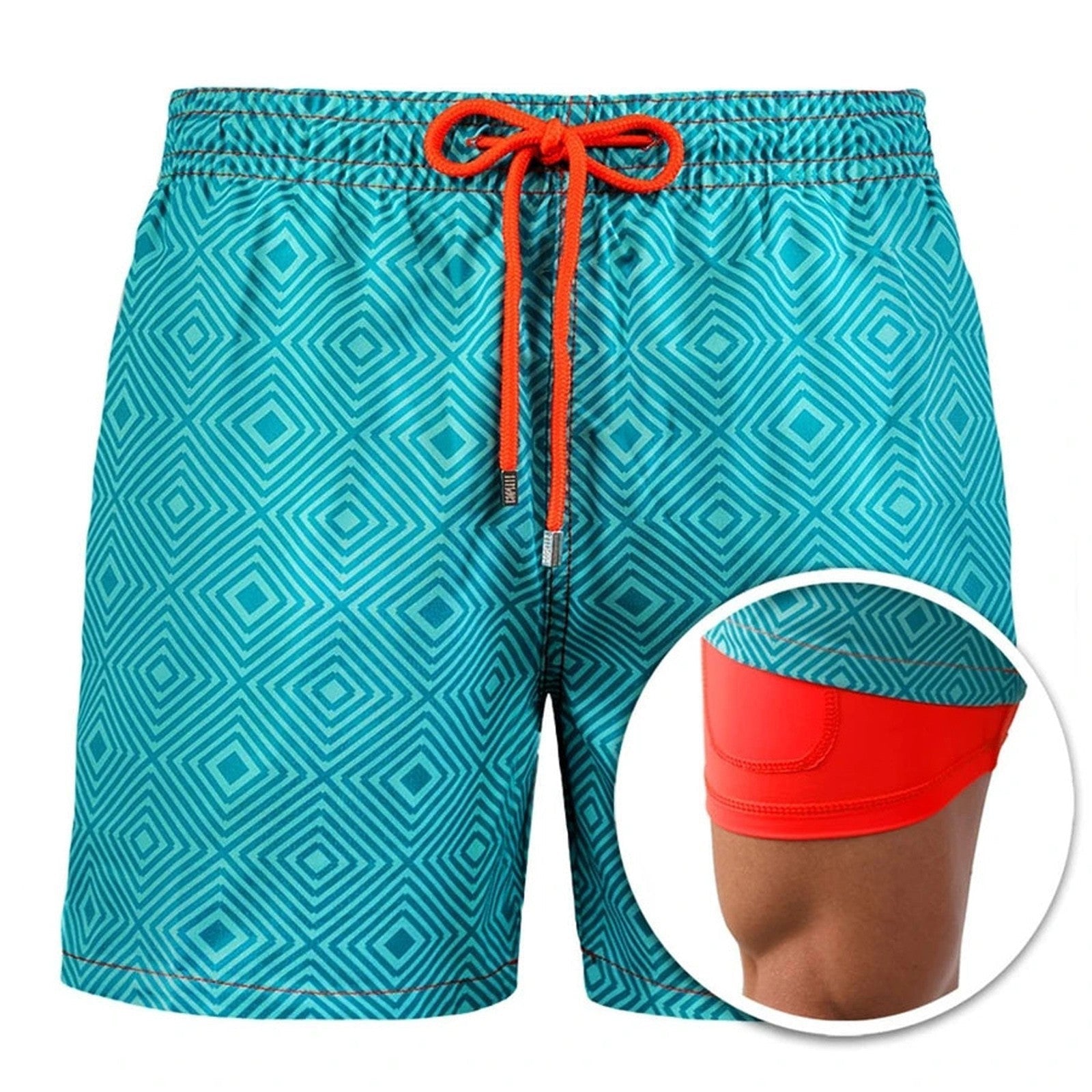 Conrad – Lyhyt Polyesteri Kaksoiskerros-Miesten shortsit-EmiyoSuomi