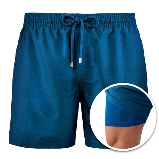 Conrad – Lyhyt Polyesteri Kaksoiskerros-Miesten shortsit-EmiyoSuomi