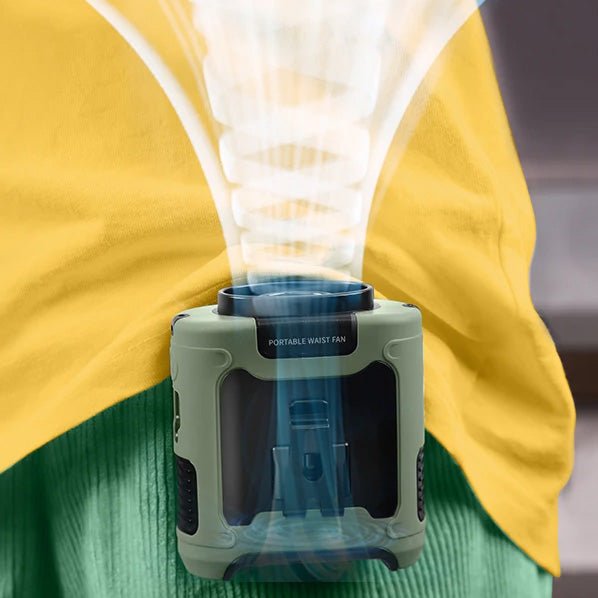 3 - in - 1 Vyötuulettaja, jossa on Taskulamppu ja Powerbank - EmiyoSuomi - jäähdytys