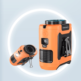 3 - in - 1 Vyötuulettaja, jossa on Taskulamppu ja Powerbank - EmiyoSuomi - jäähdytys