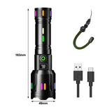 Sotilas LED-taskulamppu - LumenPro-***Militaire LED Zaklamp - LumenPro-EmiyoSuomi