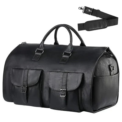 Walter Vintage Nahka Duffle Laukku Miehet vivano-warszawa