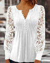 EleganzRevolution - Tyylikäs pitkähiha blouse vivano-warszawa