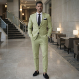 Miesten puku | Kaksiosainen, Blazer ja housut | Muodollinen, Elegantti