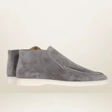 Miesten Nubuck Loaferit - Tyylikkäät Liukujalkineet EmiyoSuomi