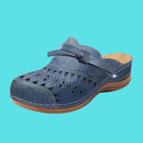 Naisten tasapohjakengät pehmustettu slip-on rusettikoriste rei'itetty pinta