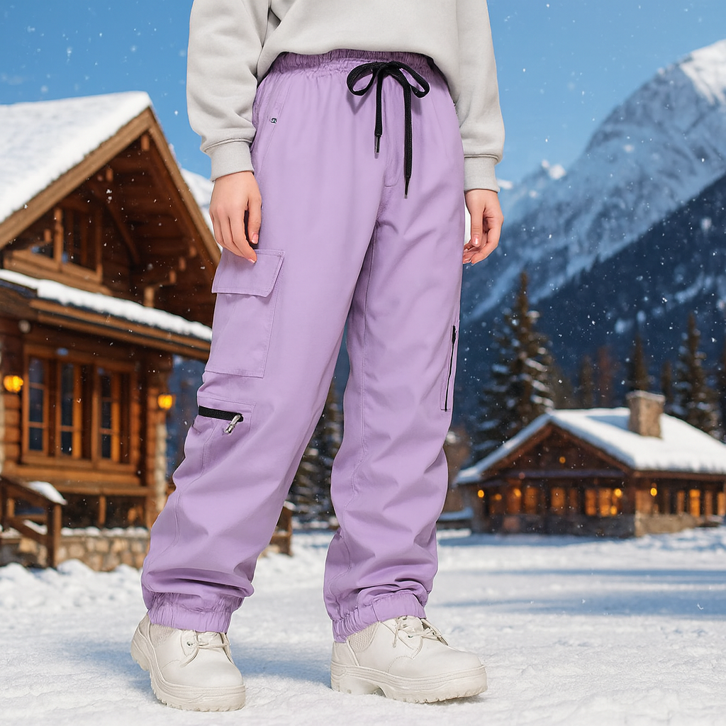 Unisex Nuvin skibukser isoleret vinter vandtæt
