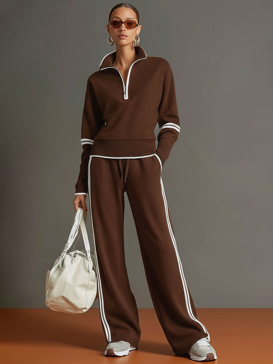 Naisten Jumpsuitit | Leveälahkeiset Housut, Virtaava Pusero