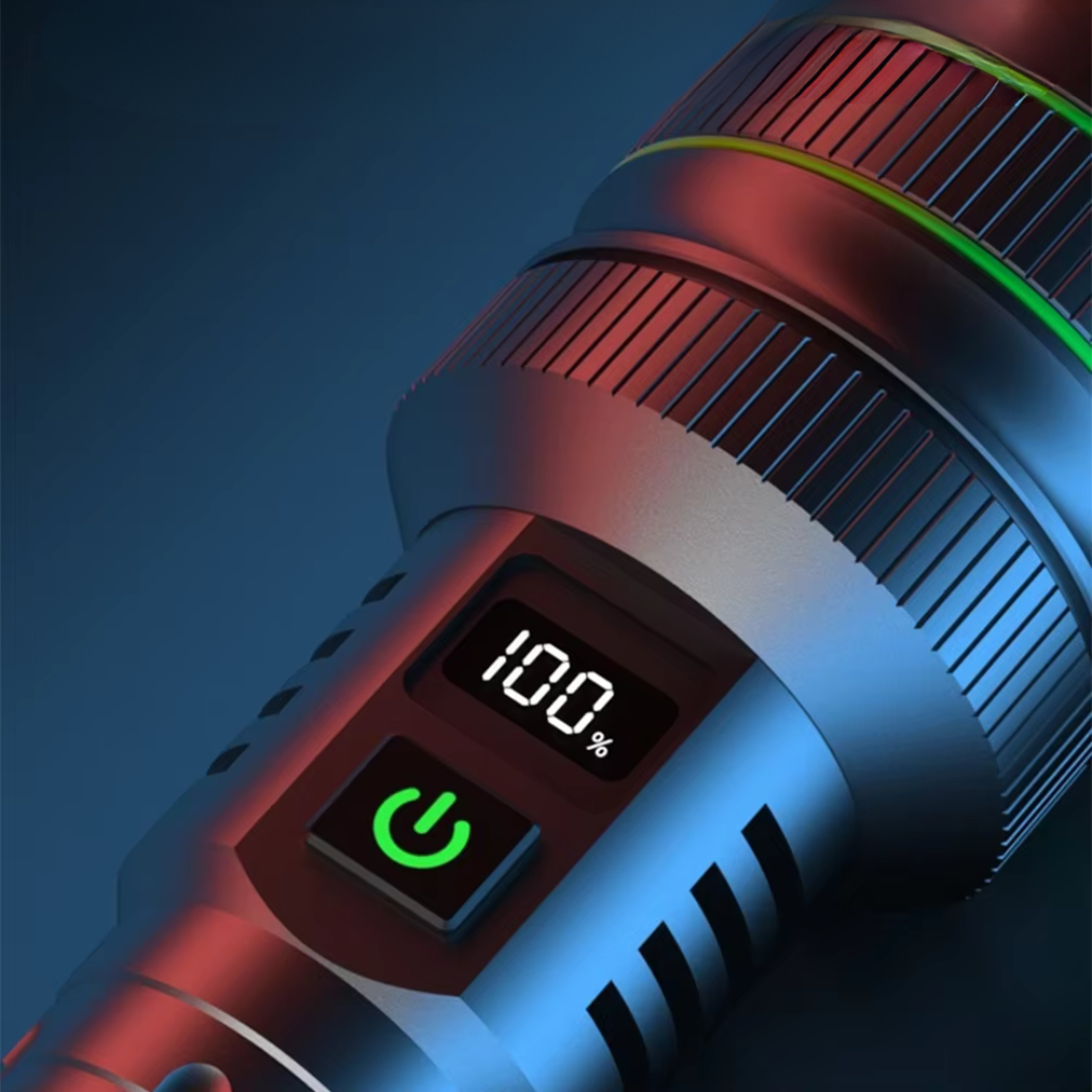 Äärimmäisen kirkas ja zoomattava LED-taskulamppu - PowerBeam-***Extreem Felle en Zoombare LED Zaklamp - PowerBeam-EmiyoSuomi