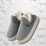 Sherpa Cord – Dames warme pantoffels voor thuis