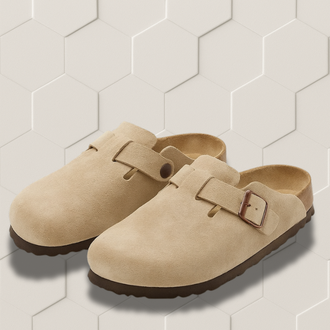 Premium leren unisex Boston-sandalen