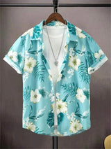 Miesten Hawaiin paita | Lyhyet hihat, Trooppinen painatus