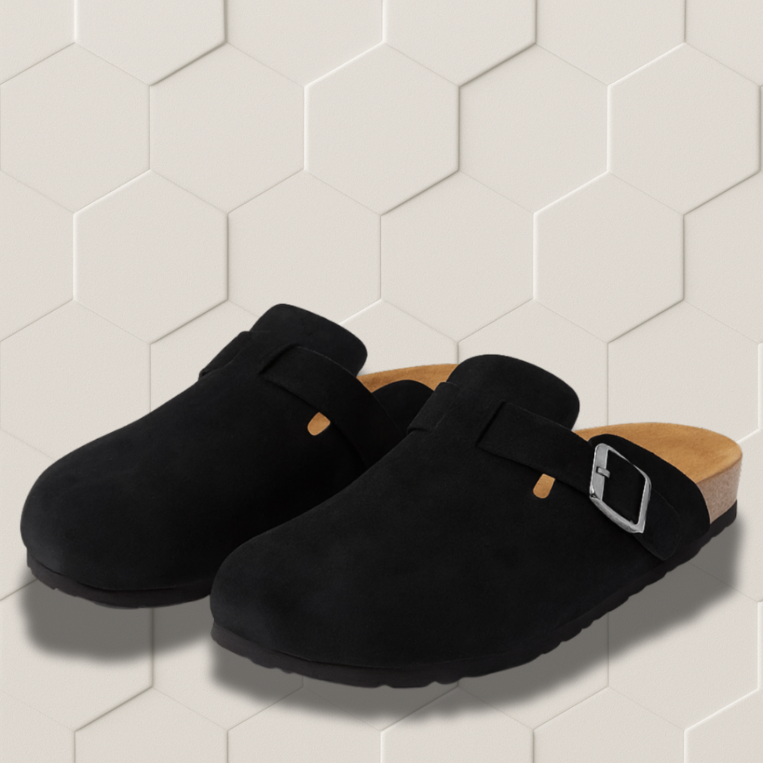 Premium leren unisex Boston-sandalen