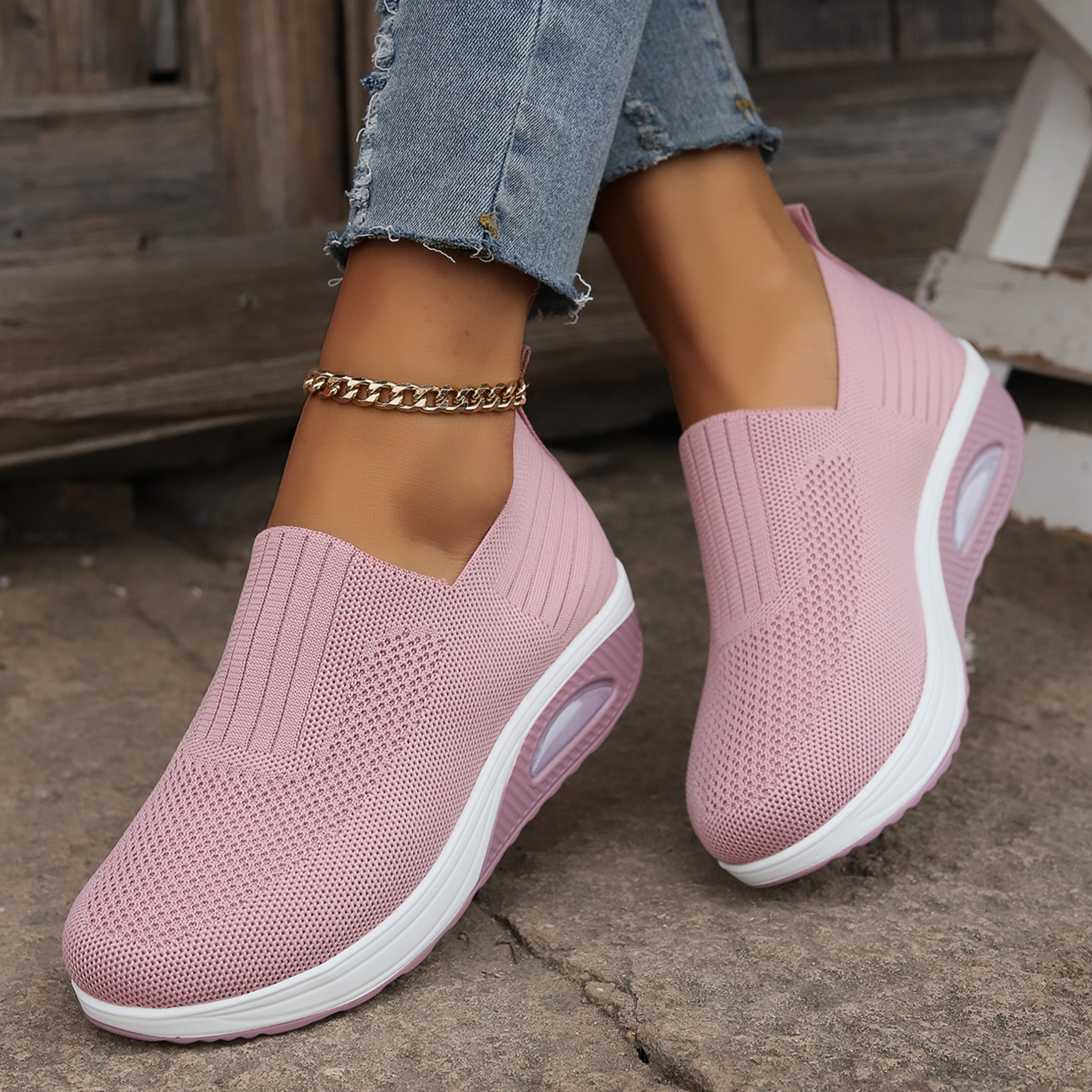Naisten kengät | Ortopedinen slip-on, hengittävä mesh