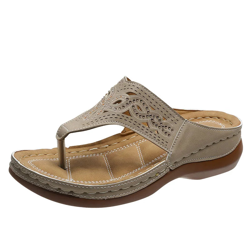 Naisten Flip Flops - Mukavat kengät optimaaliseen tukeen - Täydelliset kesäksi-Sandaalit-EmiyoSuomi