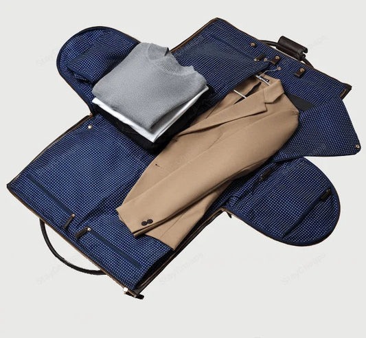 Walter Vintage Nahka Duffle Laukku Miehet vivano-warszawa