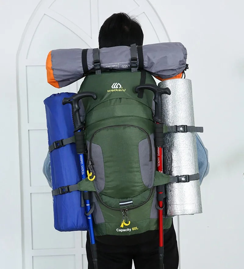 60L Vedenpitävä Matkalaukku Rucksack - AdventurePro