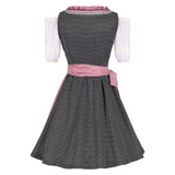 Naisten Dirndl Mekko - Puuvilla - Oktoberfest Tracht - Juhlavasti