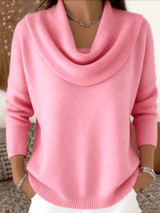 Naisten Merino Villa Cowl Neck Neule