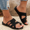 Hengittävät Mesh-Peep-Toe-Lipokkaat - Tyylikkäät - Mukavat-kengät-EmiyoSuomi