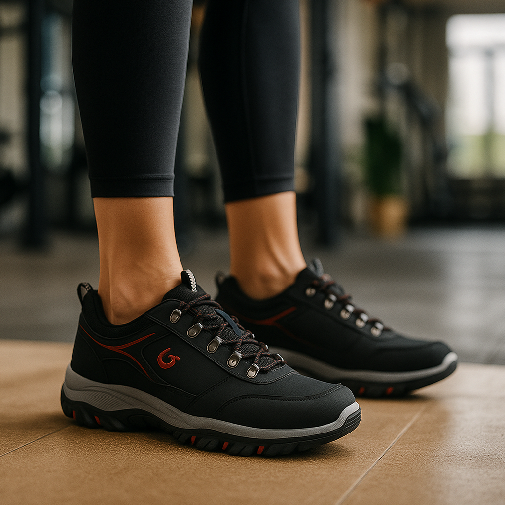 남성용 등산화 - 방수 - 야외활동용 - 미끄럼 방지 밑창 - 통기성