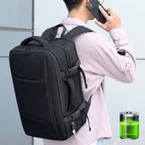 Laajennettava matkareppu - Varkauksilta suojaava, vedenpitävä laukku, jonka tilavuus on jopa 35L-Phone Accessories-EmiyoSuomi