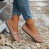 Naisten kengät | Reikäilty loaferi, slip-on