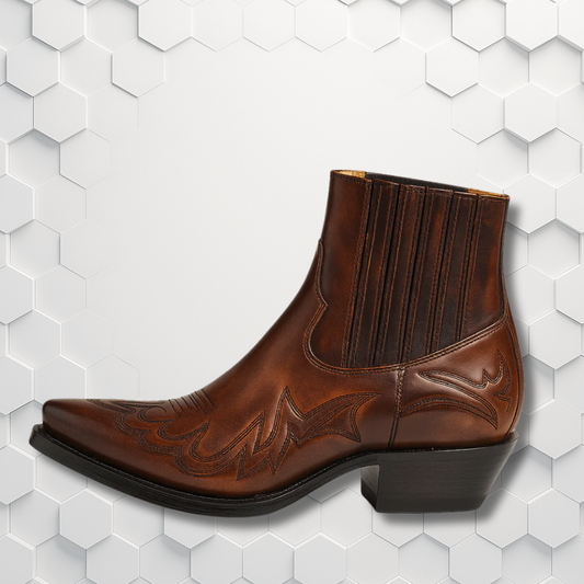 Rodericka – Leren cowboylaarzen