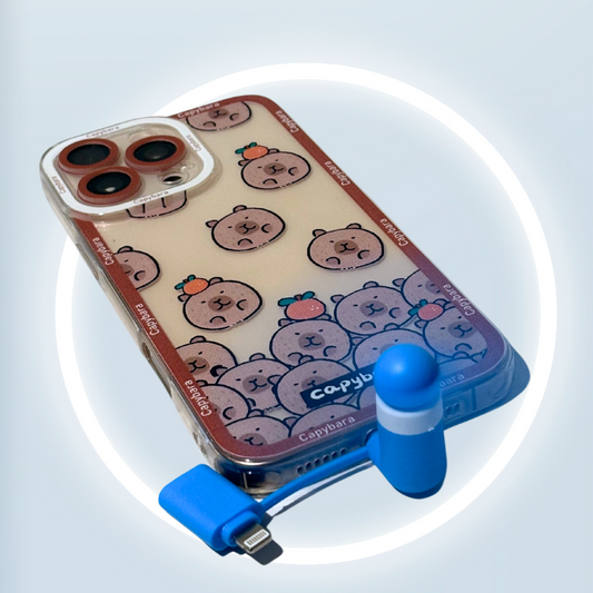 2-in-1 Mini USB Kannettava Tuuletin-jäähdytys-EmiyoSuomi