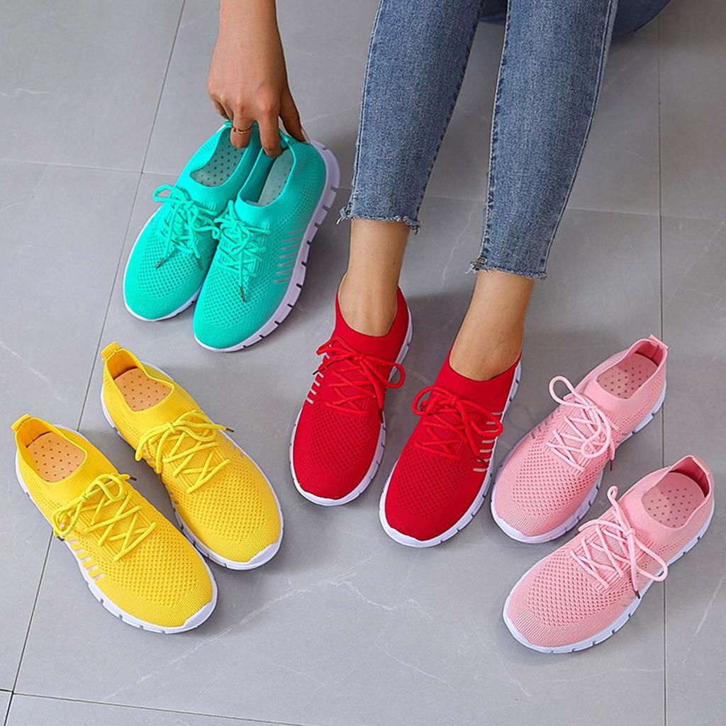 Naiset Orthopedic Flyknit Lenkkarit Tukeva