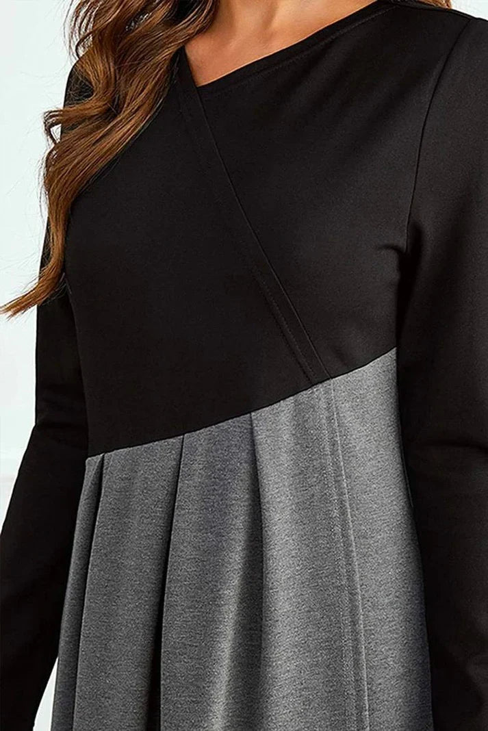 Maximekko Noelle - Elegantti kevätmekko - Naisten muoti-Mekot-EmiyoSuomi