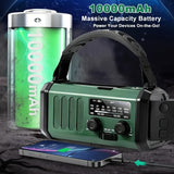 Monitoiminen Hätäradio - SurvivorPower-***Multifunctional Emergency Radio - SurvivorPower-EmiyoSuomi