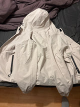 Miesten softshell tuulitakki hupullinen vedenpitävä ylisuuret koot 6XL 7XL 8XL