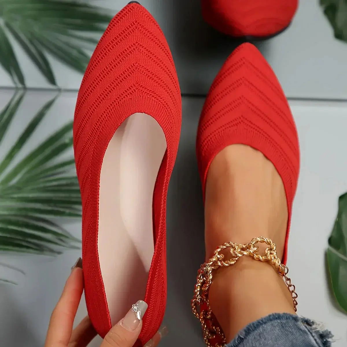 Mocassinit tanssi chic - Päivittäinen mukavuus - ANNA - EmiyoSuomi