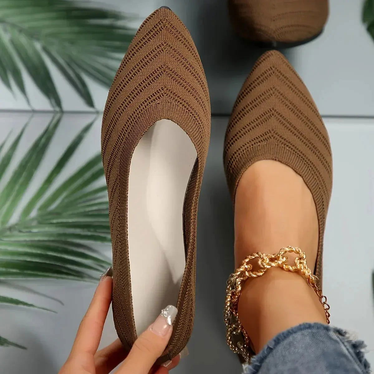 Mocassinit tanssi chic - Päivittäinen mukavuus - ANNA - EmiyoSuomi