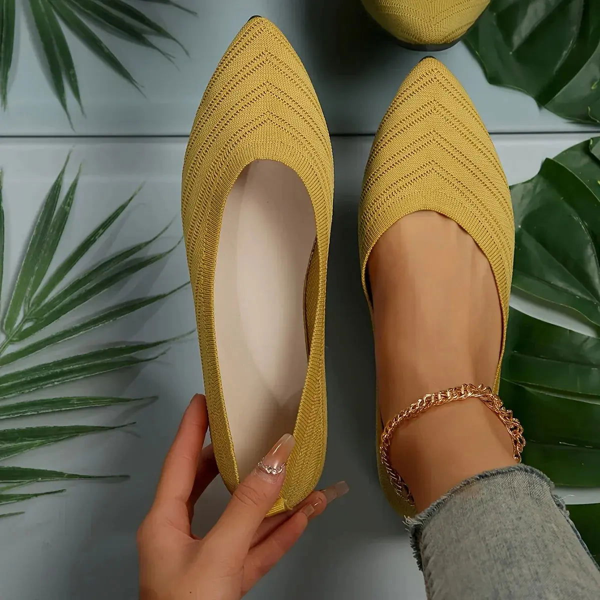 Mocassinit tanssi chic - Päivittäinen mukavuus - ANNA - EmiyoSuomi