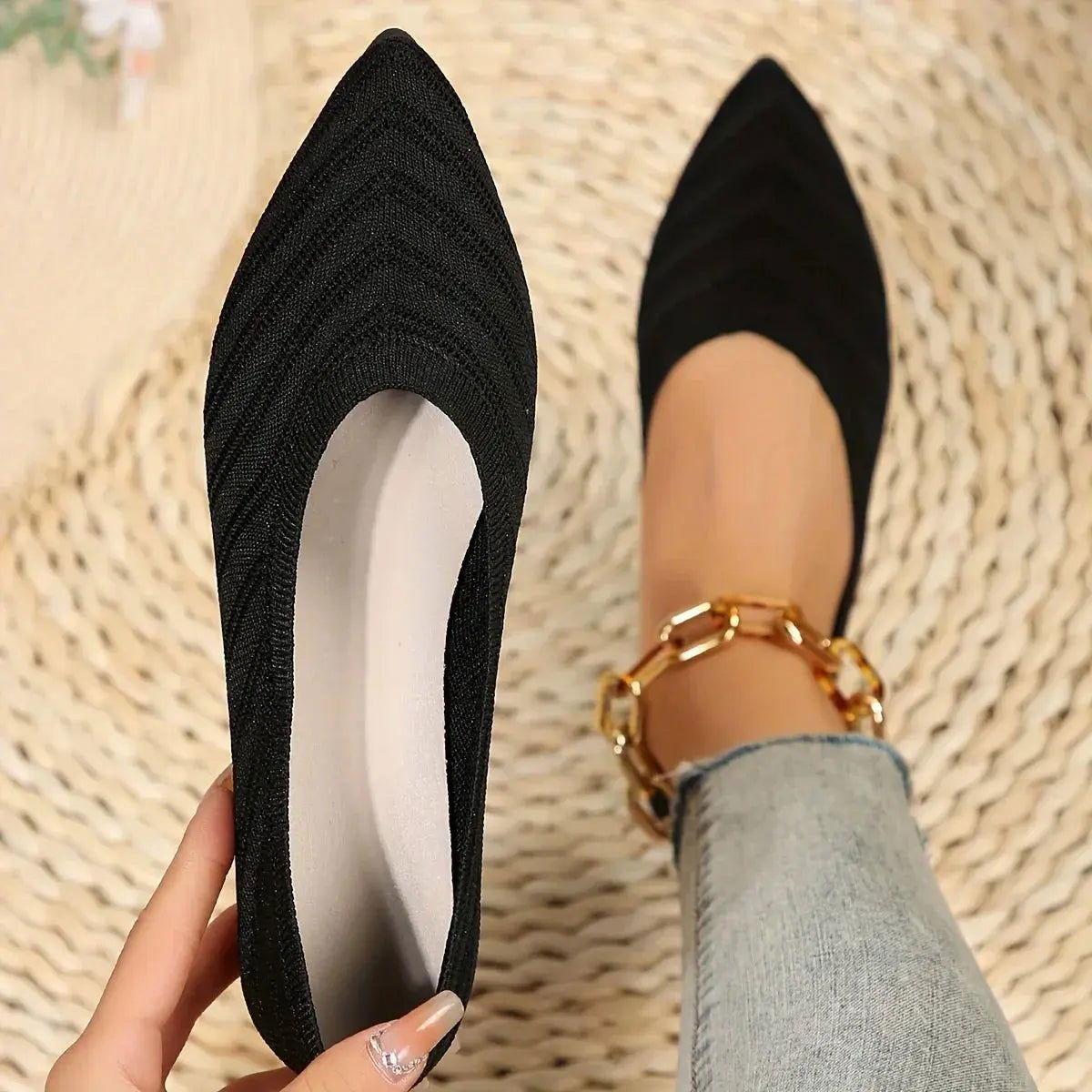 Mocassinit tanssi chic - Päivittäinen mukavuus - ANNA - EmiyoSuomi