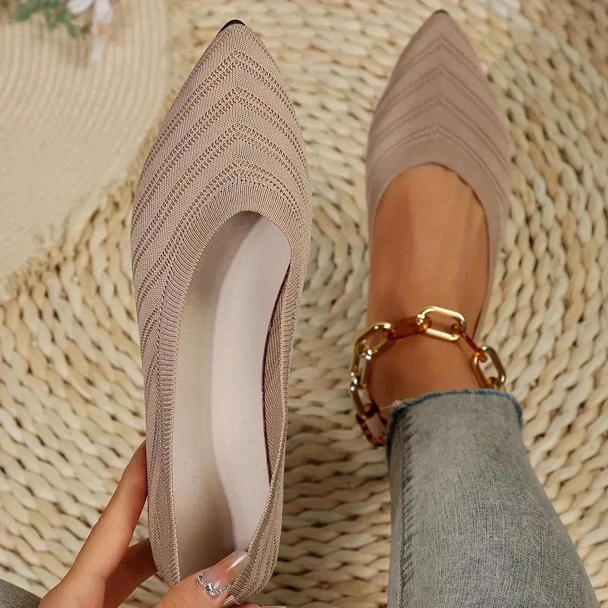 Mocassinit tanssi chic - Päivittäinen mukavuus - ANNA - EmiyoSuomi