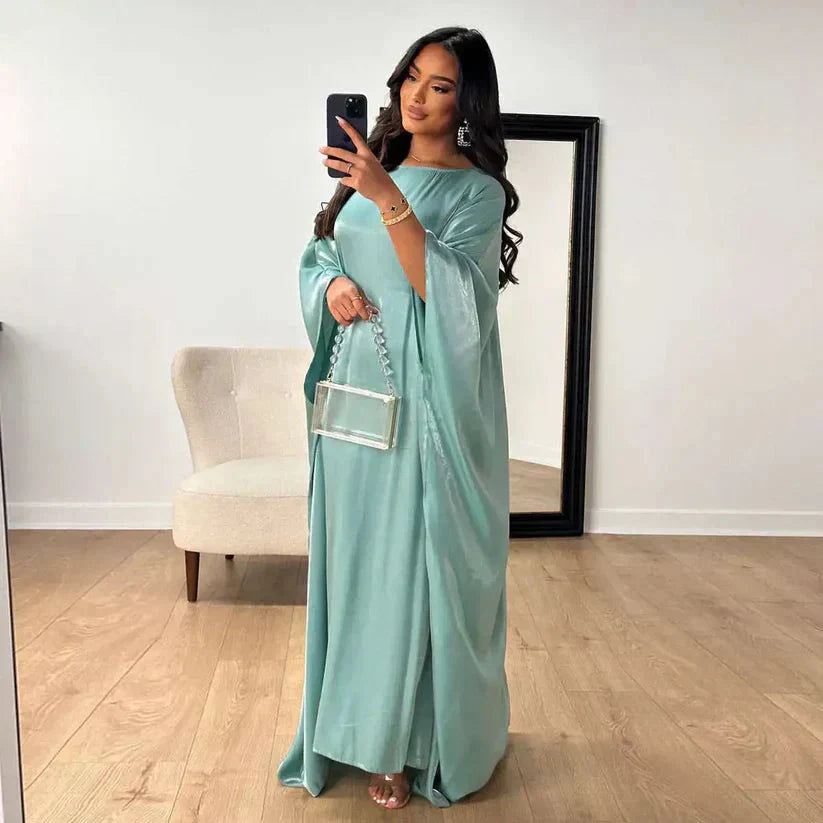 Alina - Abaya-mekko - Tyylikäs Pitkä Malli-Mekot-EmiyoSuomi